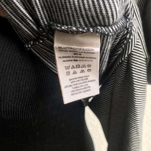 FREE PEOPLE | Womens Striped Ruffle Long Sleeve S - Picture 6 of 7